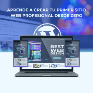 Crear tu primer sitio web profesional